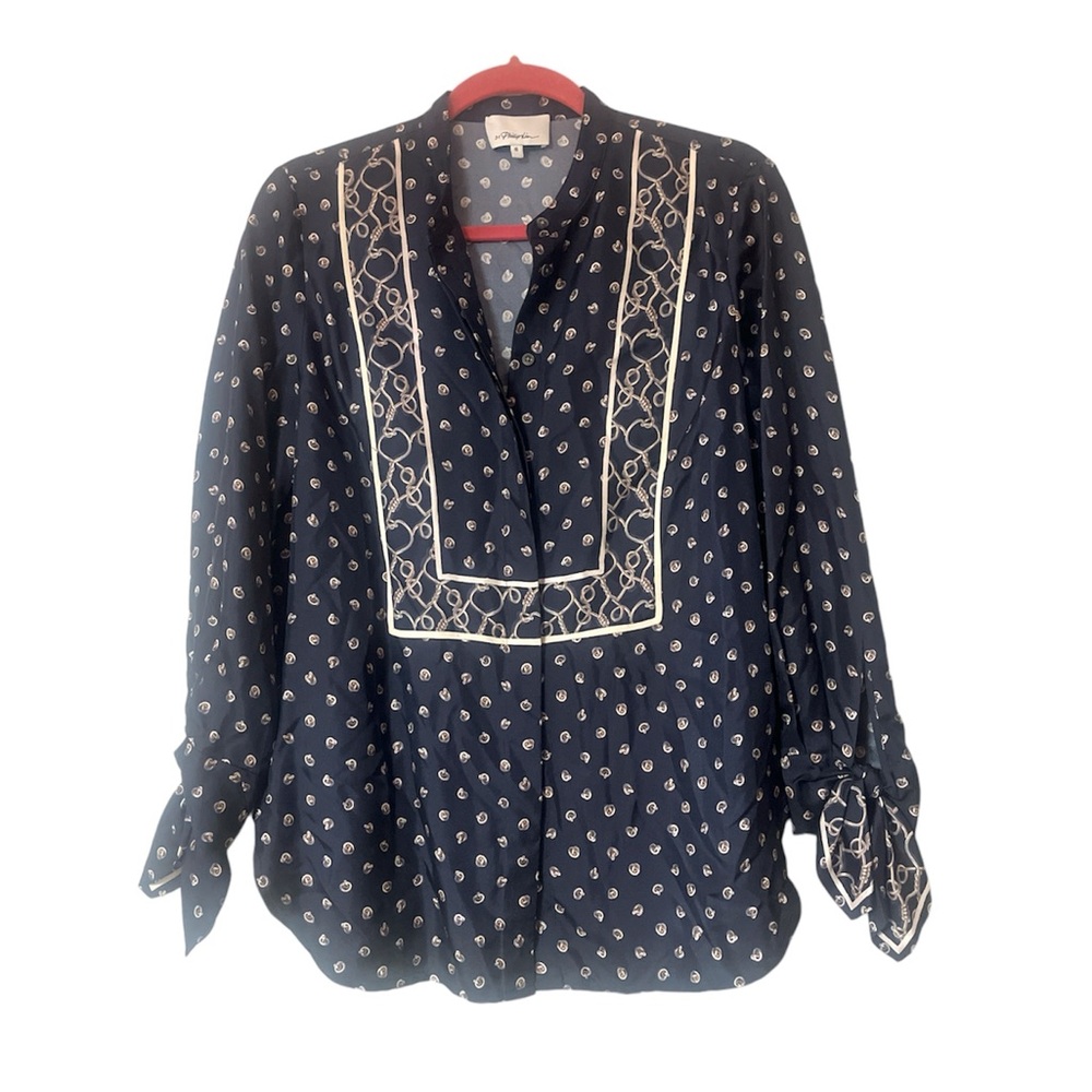 Phillip Lim 100% Silk Blouse Size 6